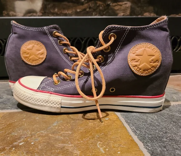 Converse All Star Lux Mid Wedge Sneaker - Picture 2 of 11